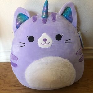Cat Squishmallow Analea 16" NWT